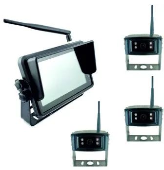10" Profi-HD KI Funk Kamerasystem 3x HD Funk Kamera